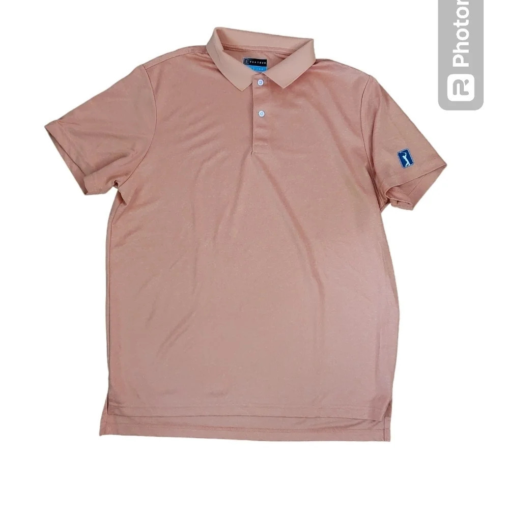 PGA tour dry fit golf shirt